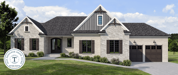 Front rendering of 1717 Ledgestone Way