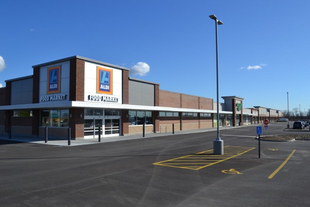 Independence Square Aldi View